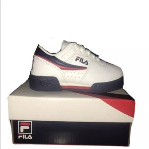 FILA Unisex White/Blue/Red *Brand New - In Box*